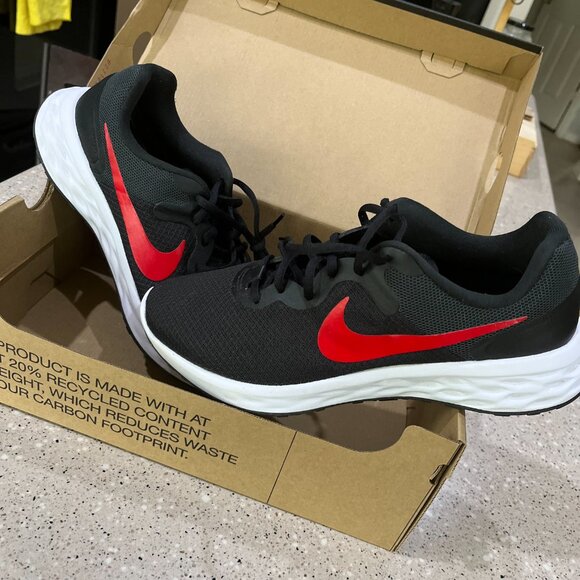 Nike Revolution 6NN Running Shoes for Men Black - Picture 1 of 4